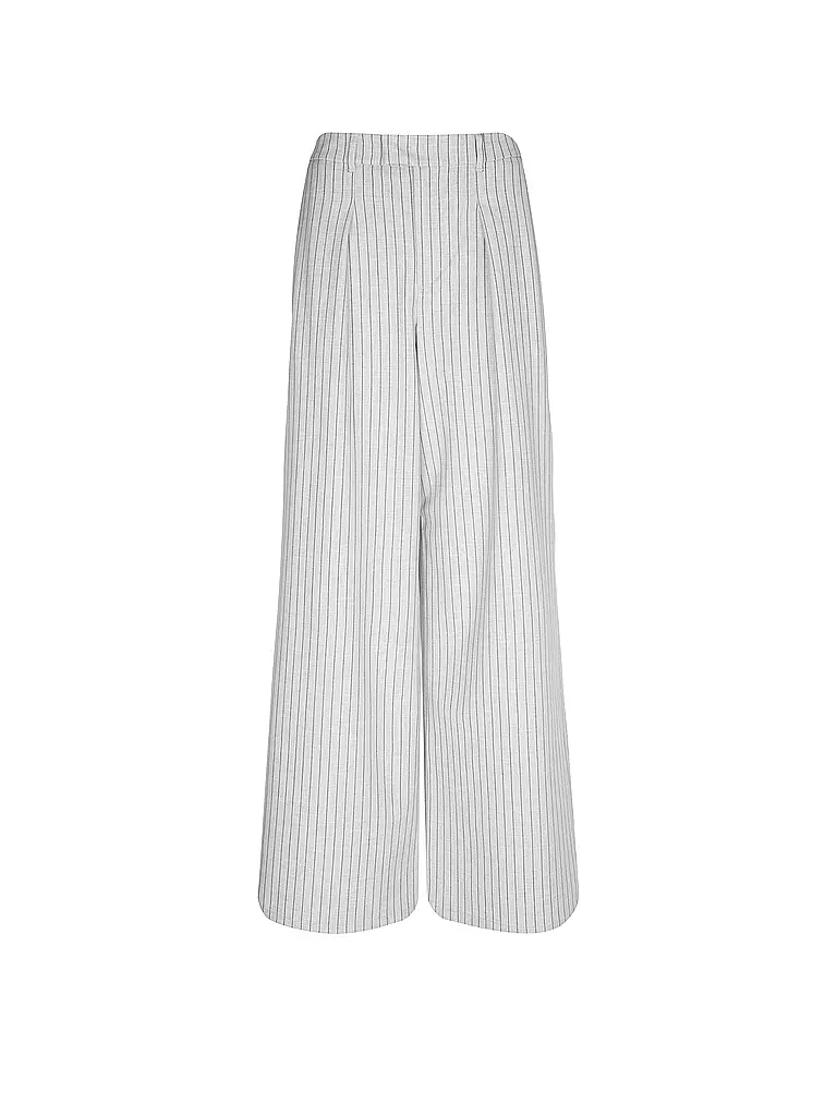 MARC O'POLO DENIM | Hose Wide Leg | hellgrau