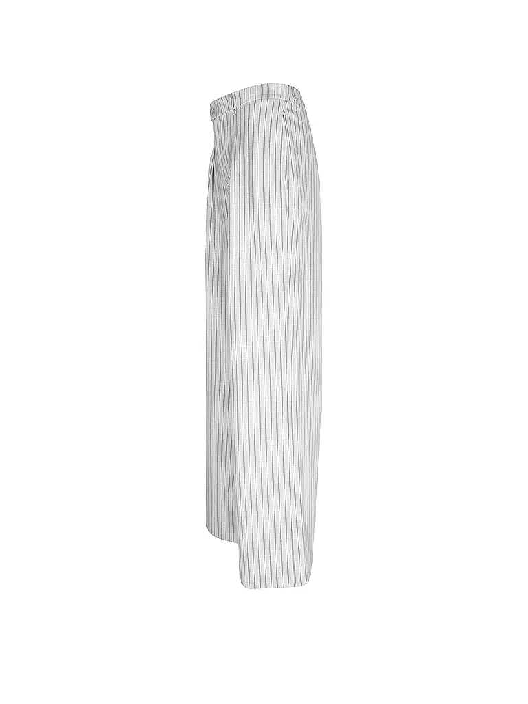 MARC O'POLO DENIM | Hose Wide Leg | hellgrau