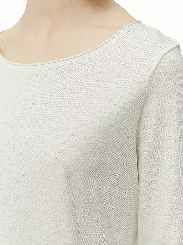 MARC O'POLO DENIM | Langarmshirt  | weiss