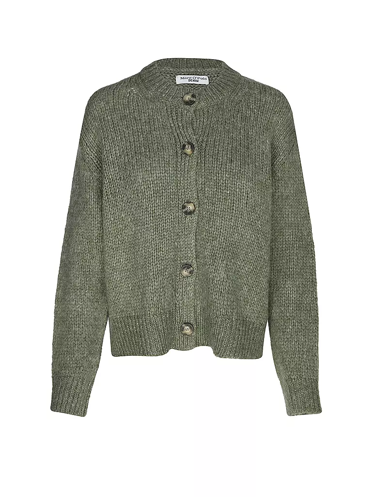 MARC O'POLO DENIM | Strickjacke | grün