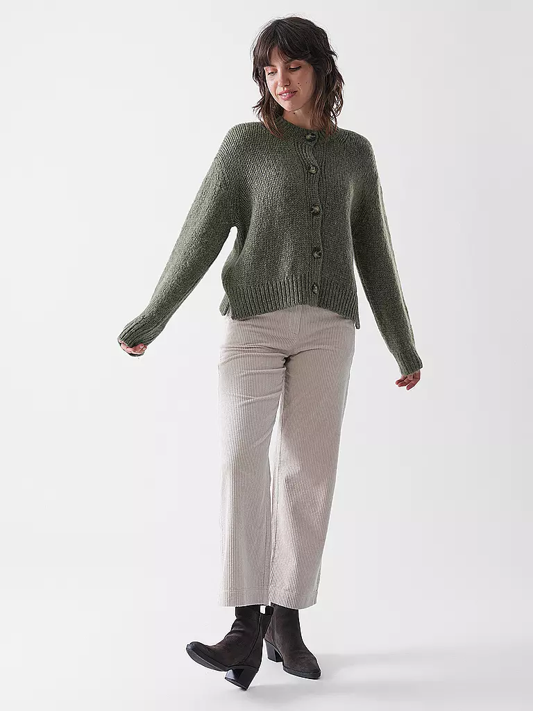 MARC O'POLO DENIM | Strickjacke | grün