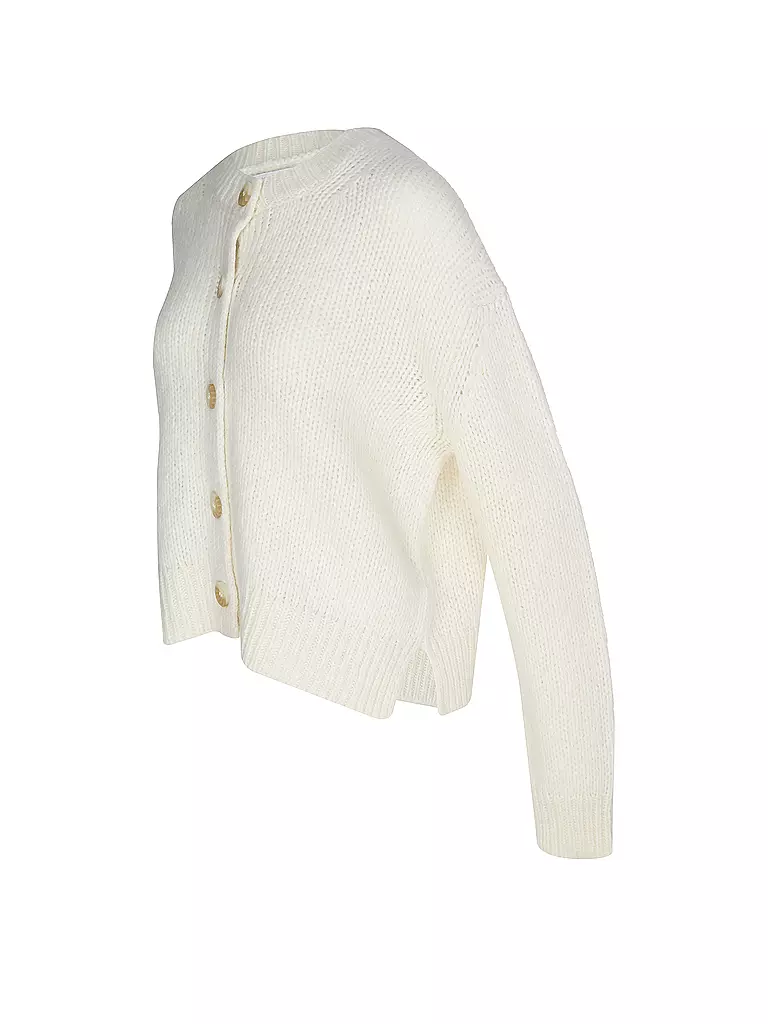 MARC O'POLO DENIM | Strickjacke | weiss