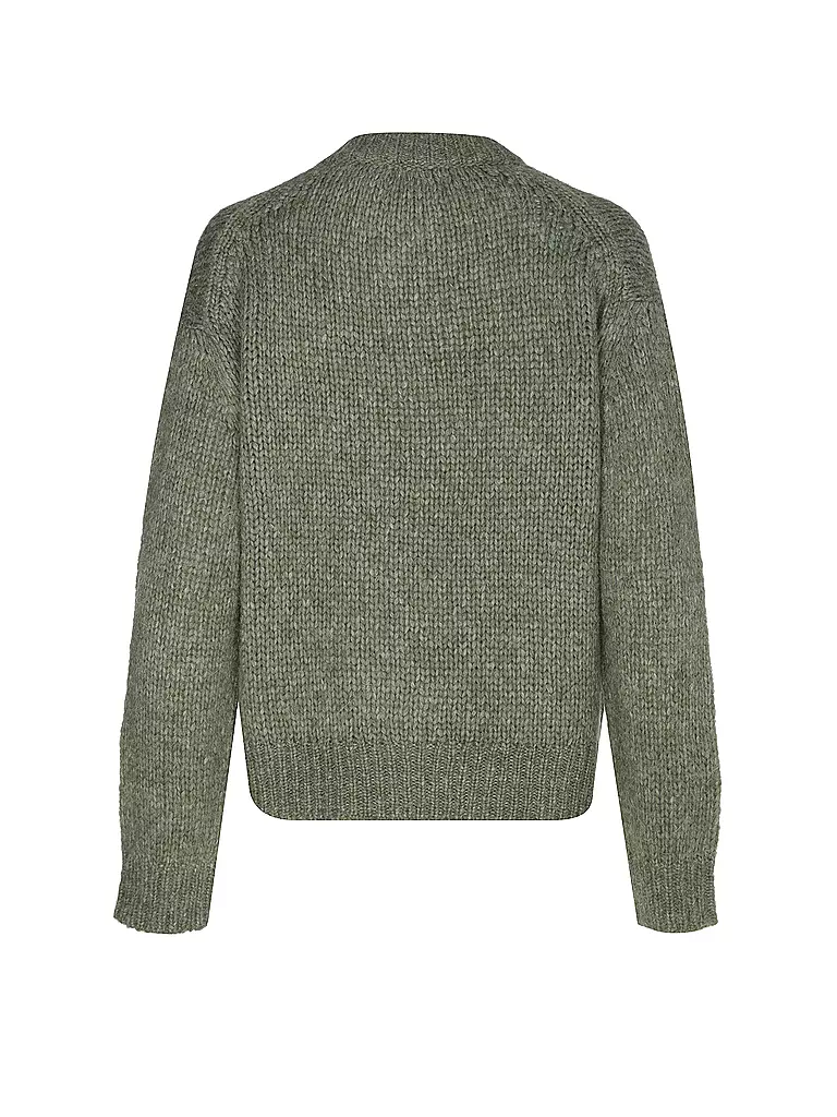 MARC O'POLO DENIM | Strickjacke | grün