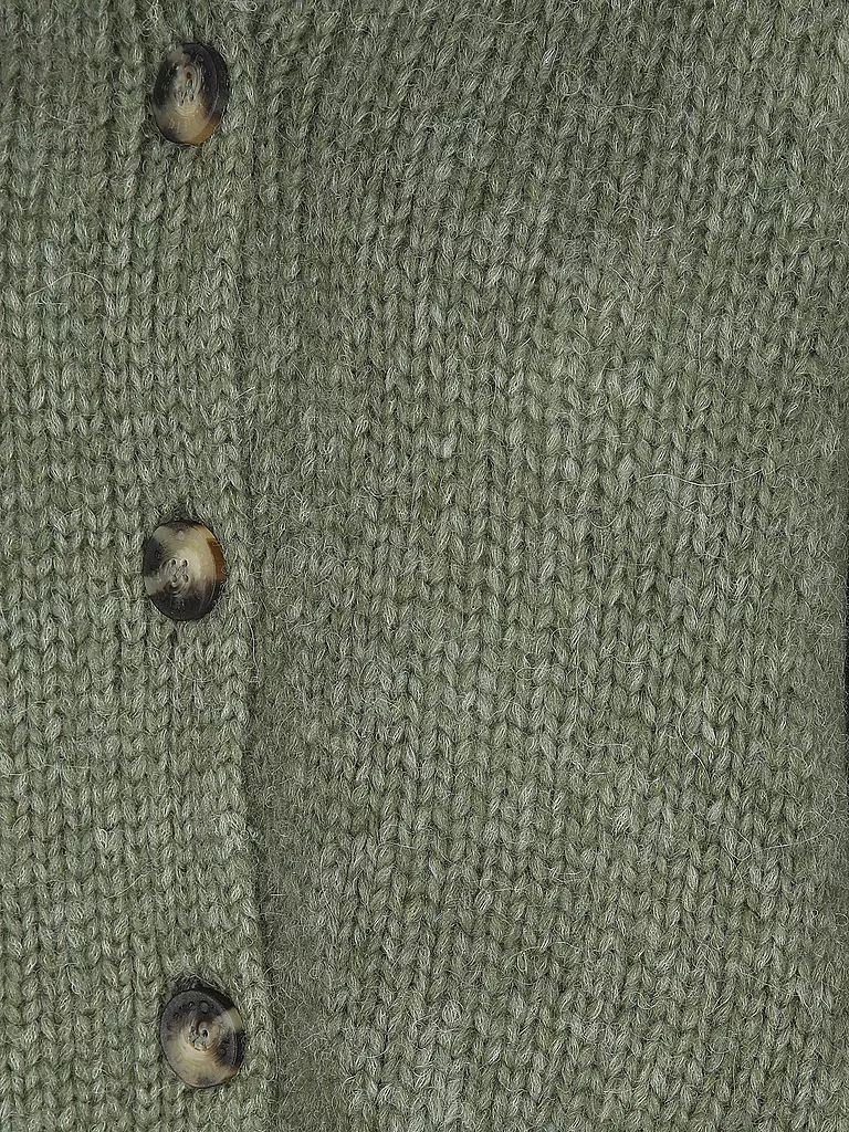 MARC O'POLO DENIM | Strickjacke | grün