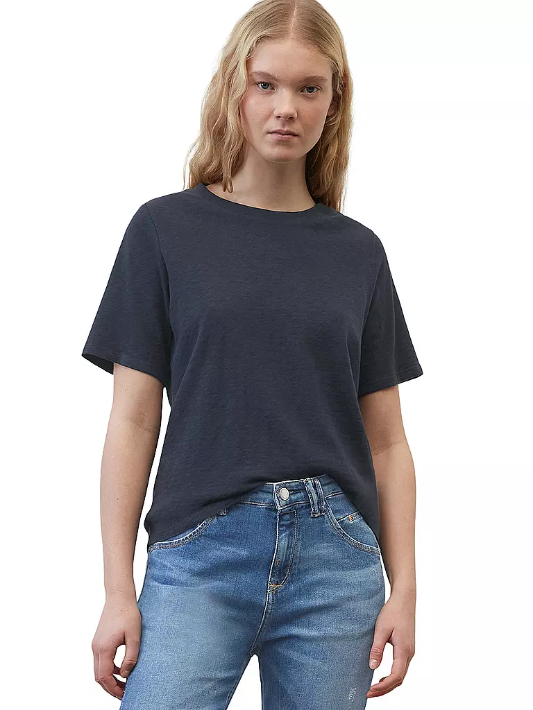 MARC O'POLO DENIM | T-Shirt Relaxed Fit | dunkelblau