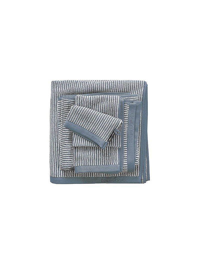 MARC O'POLO HOME | Duschtuch 70x140cm "T.Tone Stripe" (smoke/blue) | blau