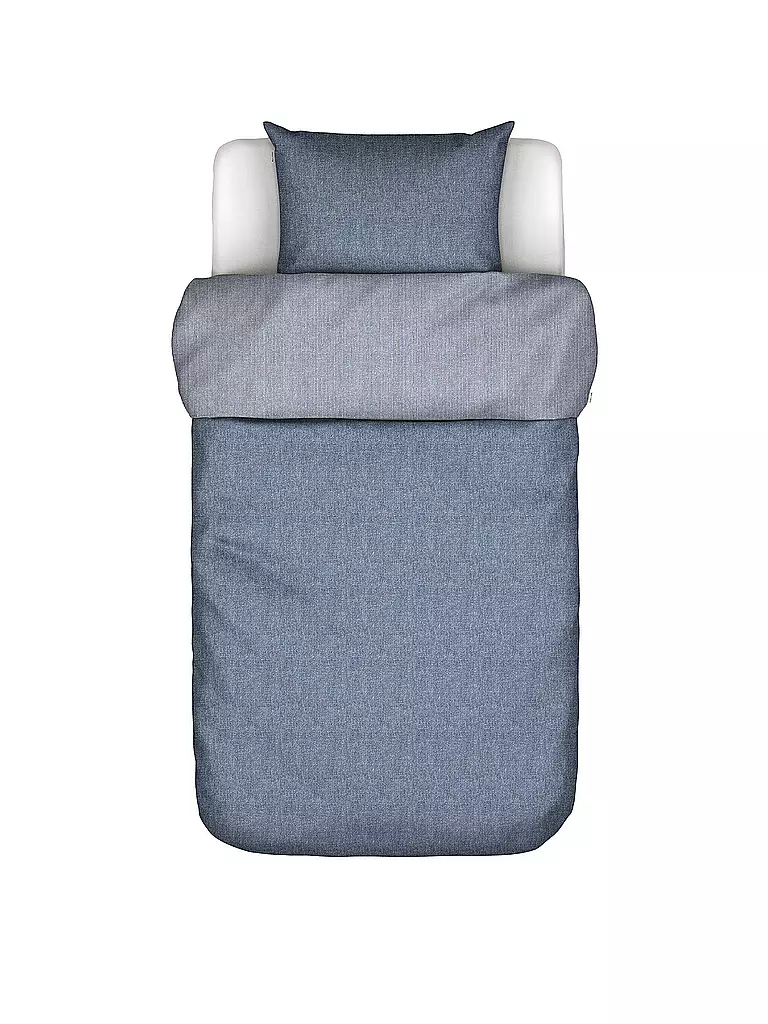 MARC O'POLO HOME | Flanell Bettwäsche EILIF 70x90cm/140x200cm Twilight Blue | blau