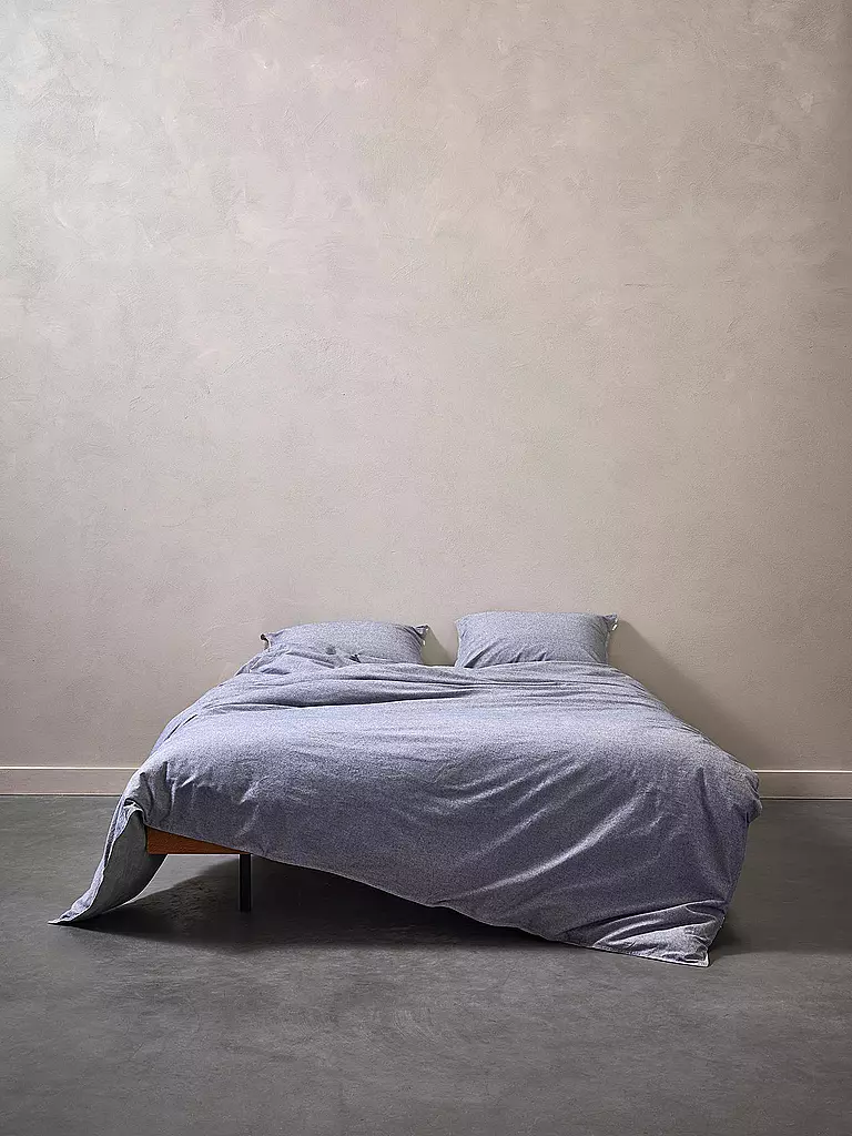 MARC O'POLO HOME | Flanell Bettwäsche EILIF 70x90cm/140x200cm Twilight Blue | blau
