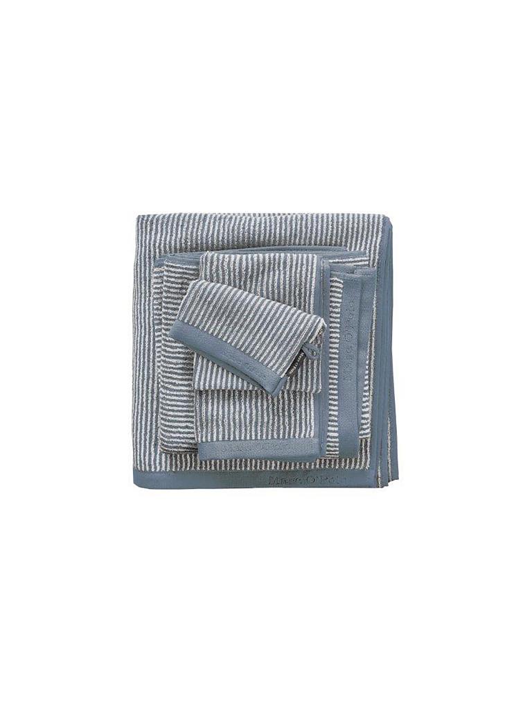 MARC O'POLO HOME | Handtuch 50x100cm "T.Tone Stripe" (smoke/blue) | blau