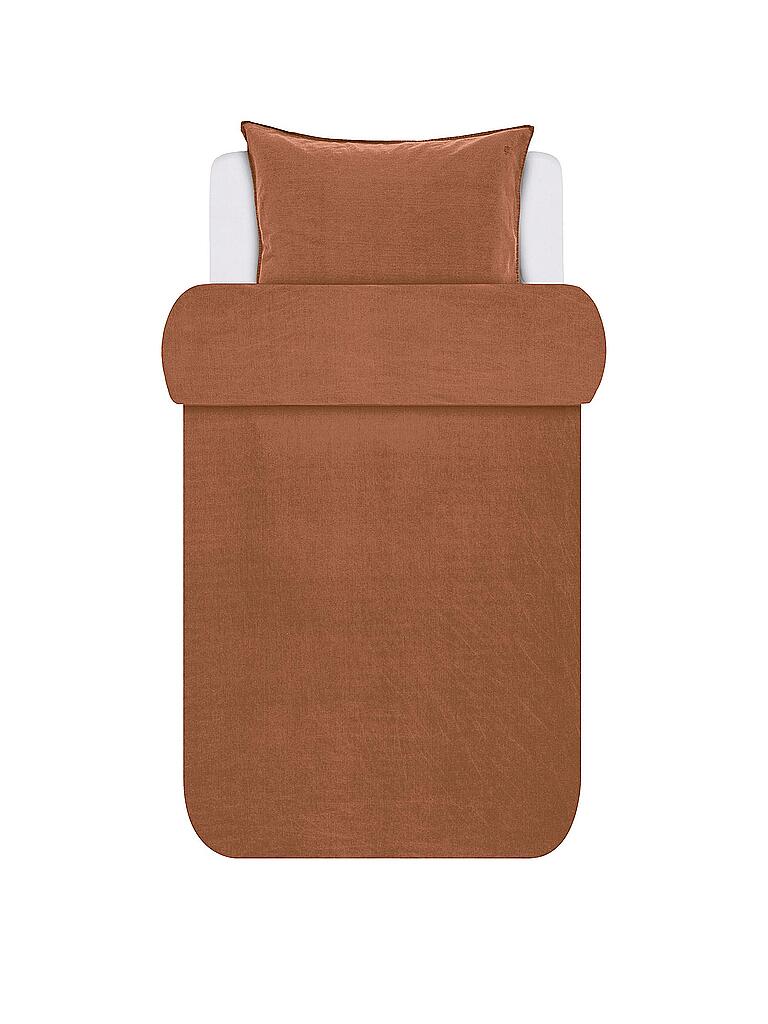 MARC O'POLO HOME | Perkal Bettwäsche 70x90cm / 140x200cm Sandstone | camel