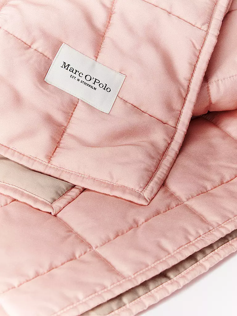 MARC O'POLO HOME | Plaid KELDA 150x200cm Rose Powder | rosa
