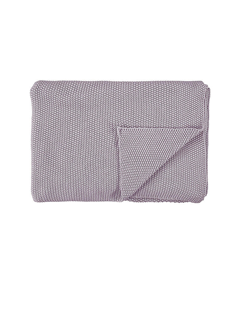 MARC O'POLO HOME | Tagesdecke - Plaid Nordic Knit 130x170cm Lavender Mist | lila