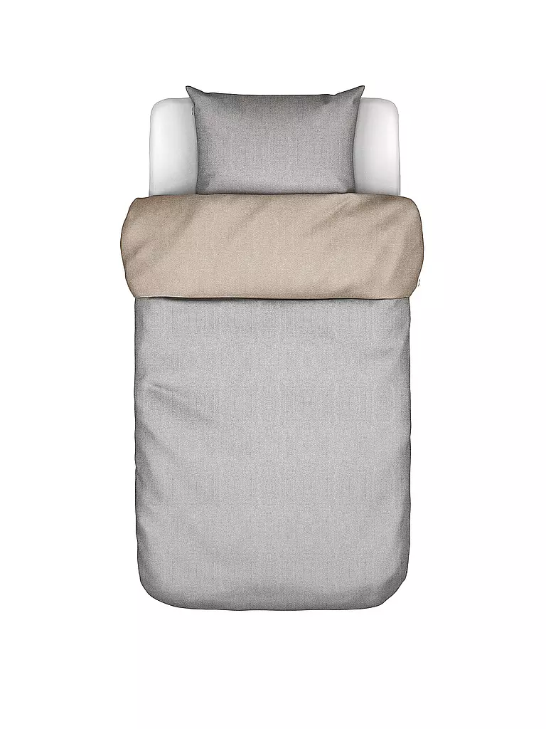 MARC O'POLO HOME | Tencel Bettwäsche MALTHE 70x90cm/140x200cm Light Grey | hellgrau