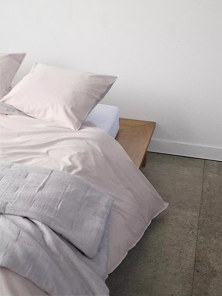 MARC O'POLO HOME | Tencel Bettwäsche MALTHE 70x90cm/140x200cm Light Grey | hellgrau