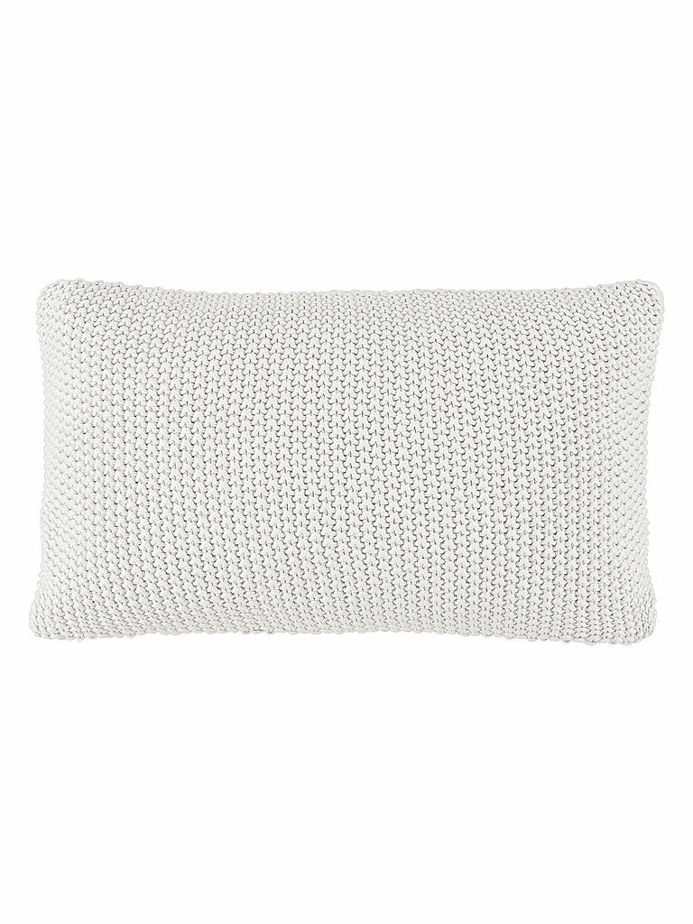MARC O'POLO HOME | Zierkissen Nordic Knit 30x60cm (Offwhite) | creme