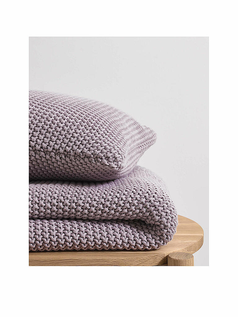 MARC O'POLO HOME | Zierkissen Nordic Knit 30x60cm Lavender Mist | lila