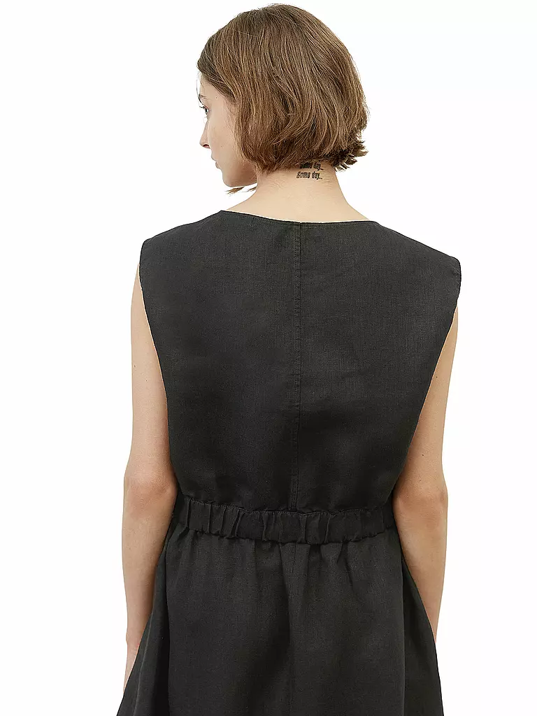 MARC O'POLO | Bluse Cropped Fit | schwarz