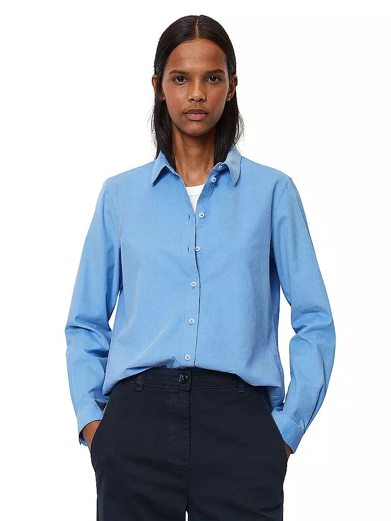MARC O'POLO | Bluse | blau