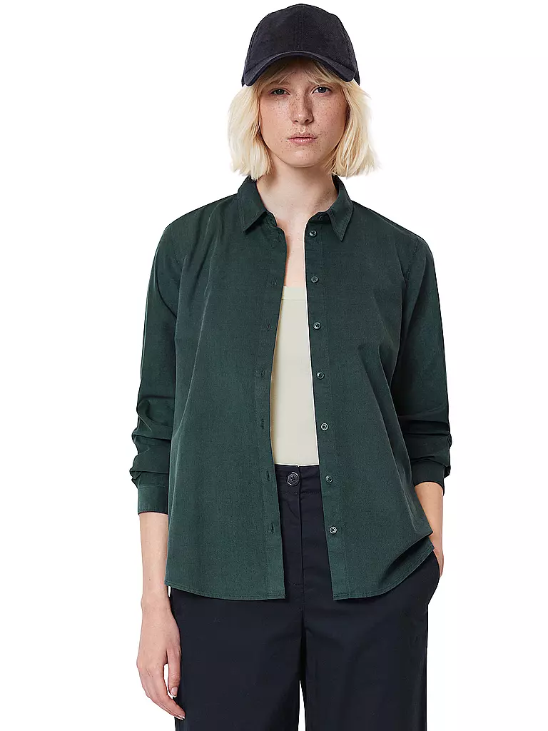 MARC O'POLO | Bluse | dunkelgrün