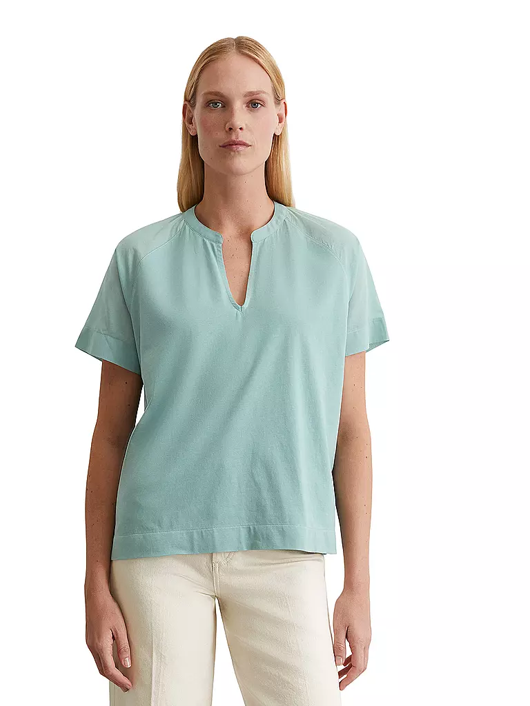 MARC O'POLO | Blusenshirt  | hellblau
