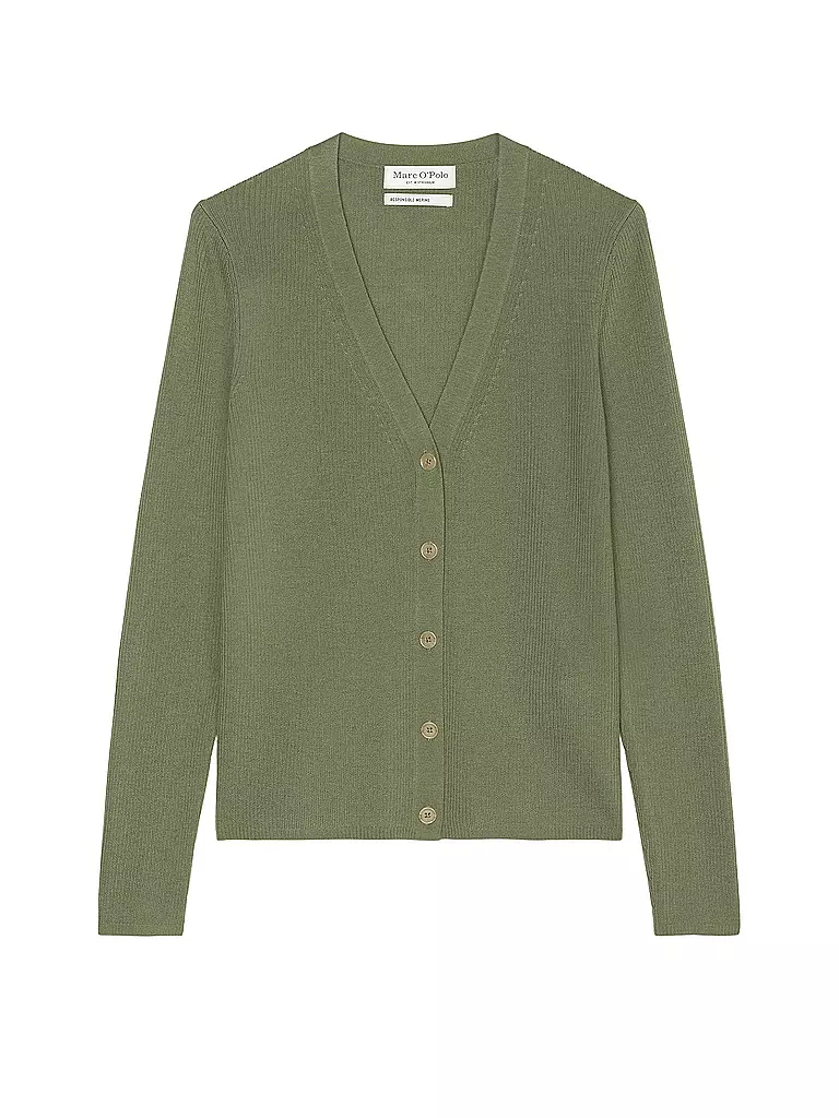 MARC O'POLO | Cardigan  | olive