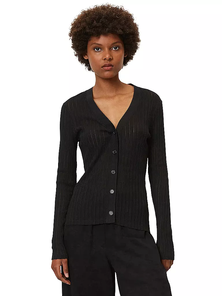 MARC O'POLO | Cardigan | schwarz