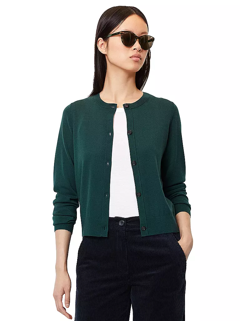 MARC O'POLO | Cardigan | dunkelgrün