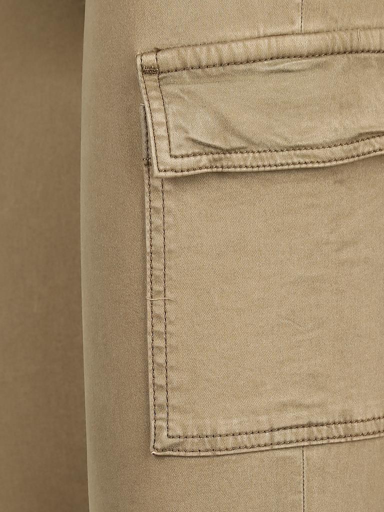 MARC O'POLO | Cargohose Slim-Fit "Lulea" | braun