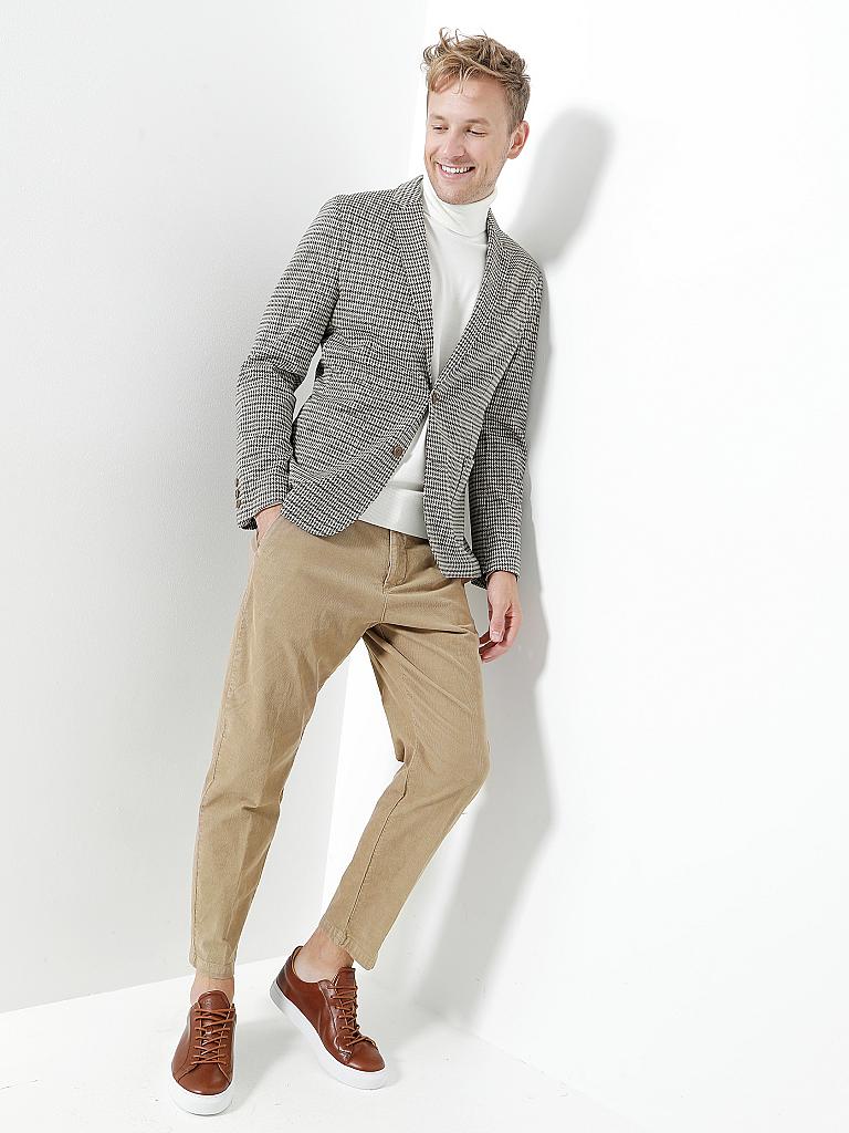MARC O'POLO | Chino Relaxed Fit Cropped | braun