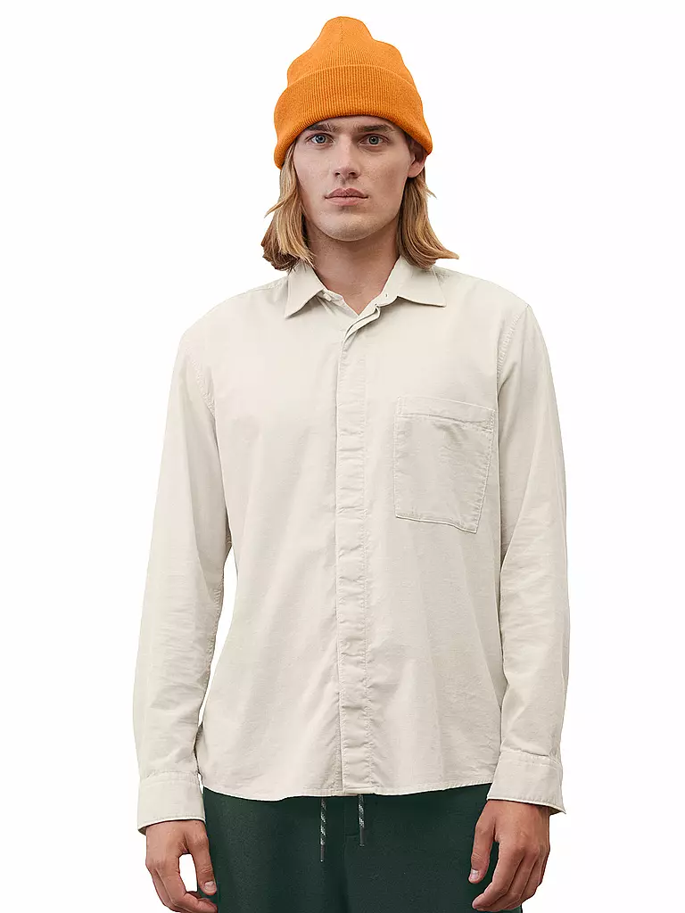 MARC O'POLO | Cordhemd Regular Fit | creme