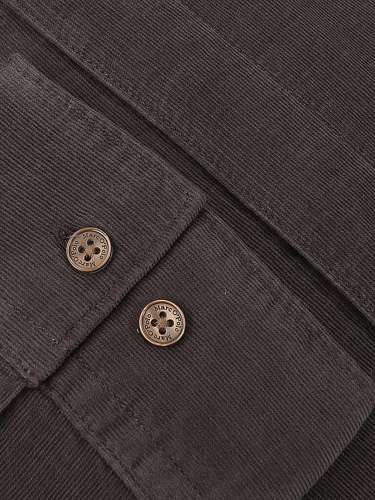MARC O'POLO | Cordhemd Regular Fit | braun