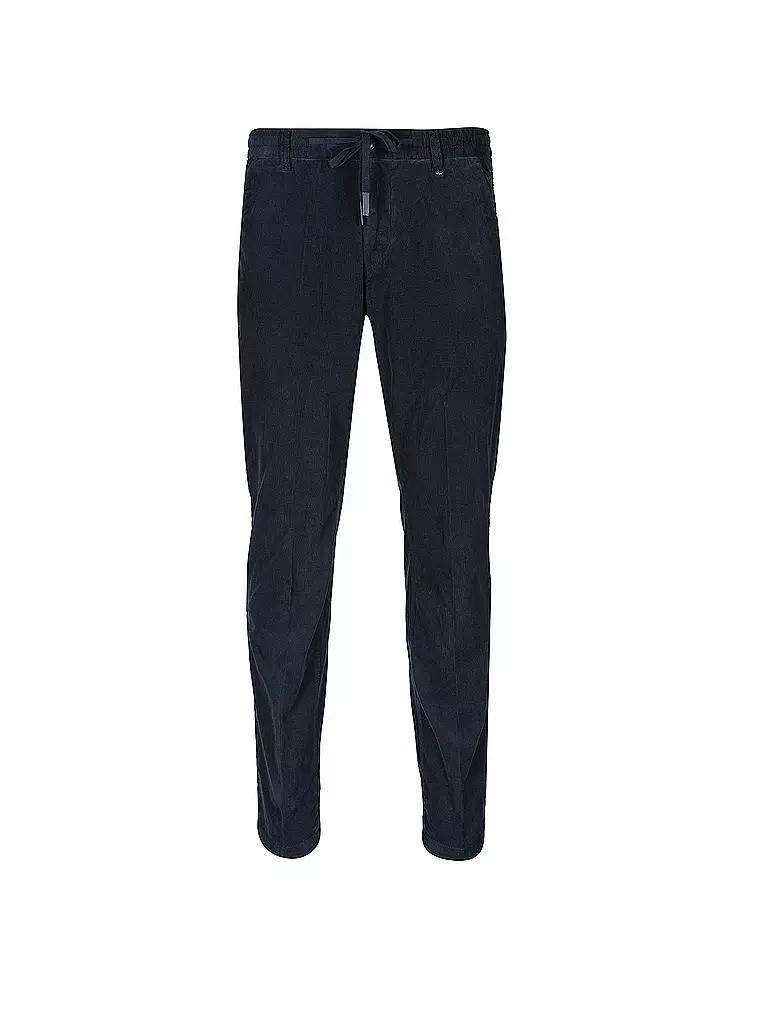 MARC O'POLO | Cordhose Shaped Fit  | blau