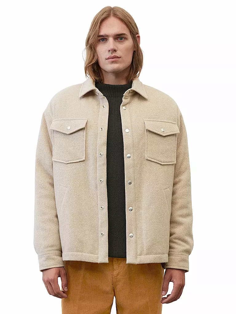 MARC O'POLO | Hemd - Overshirt | beige