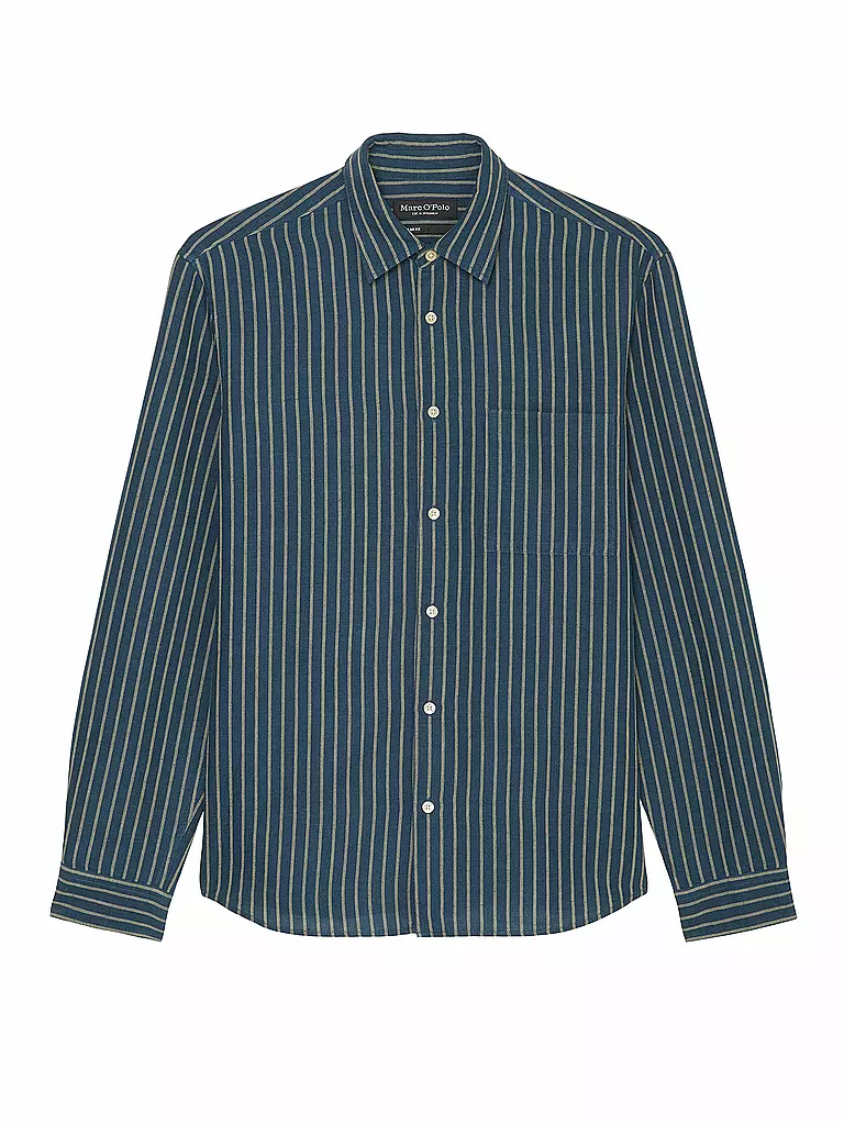 MARC O'POLO | Hemd Regular Fit  | blau