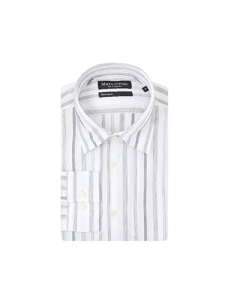 MARC O'POLO | Hemd Regular Fit | weiss