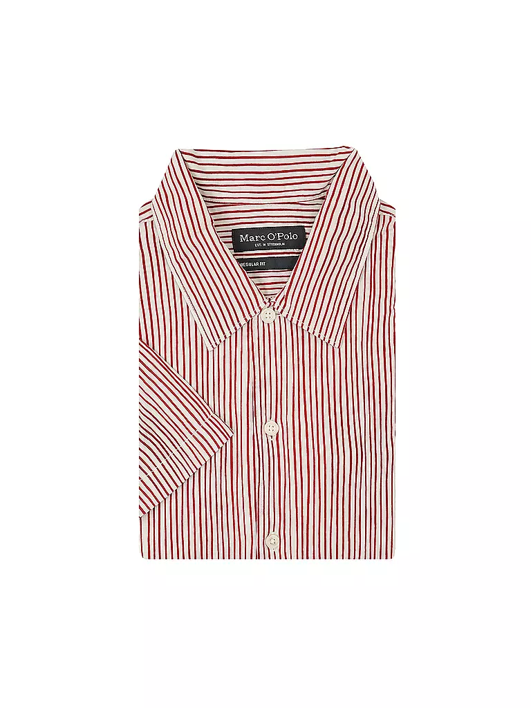 MARC O'POLO | Hemd Regular Fit | rot