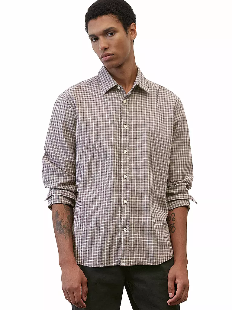 MARC O'POLO | Hemd Regular Fit | lila