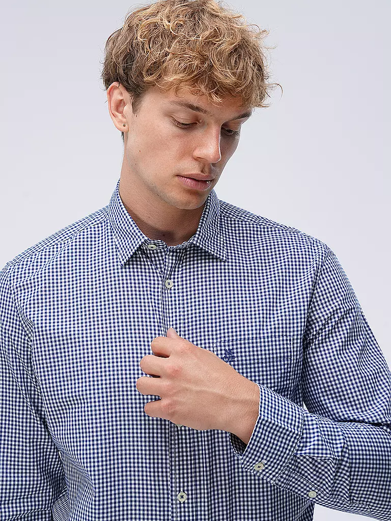 MARC O'POLO | Hemd Regular Fit | blau