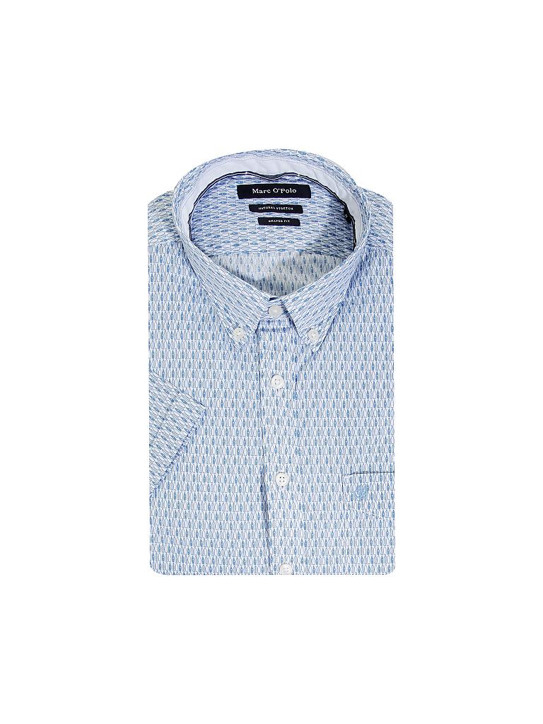 MARC O'POLO | Hemd Shaped Fit | blau