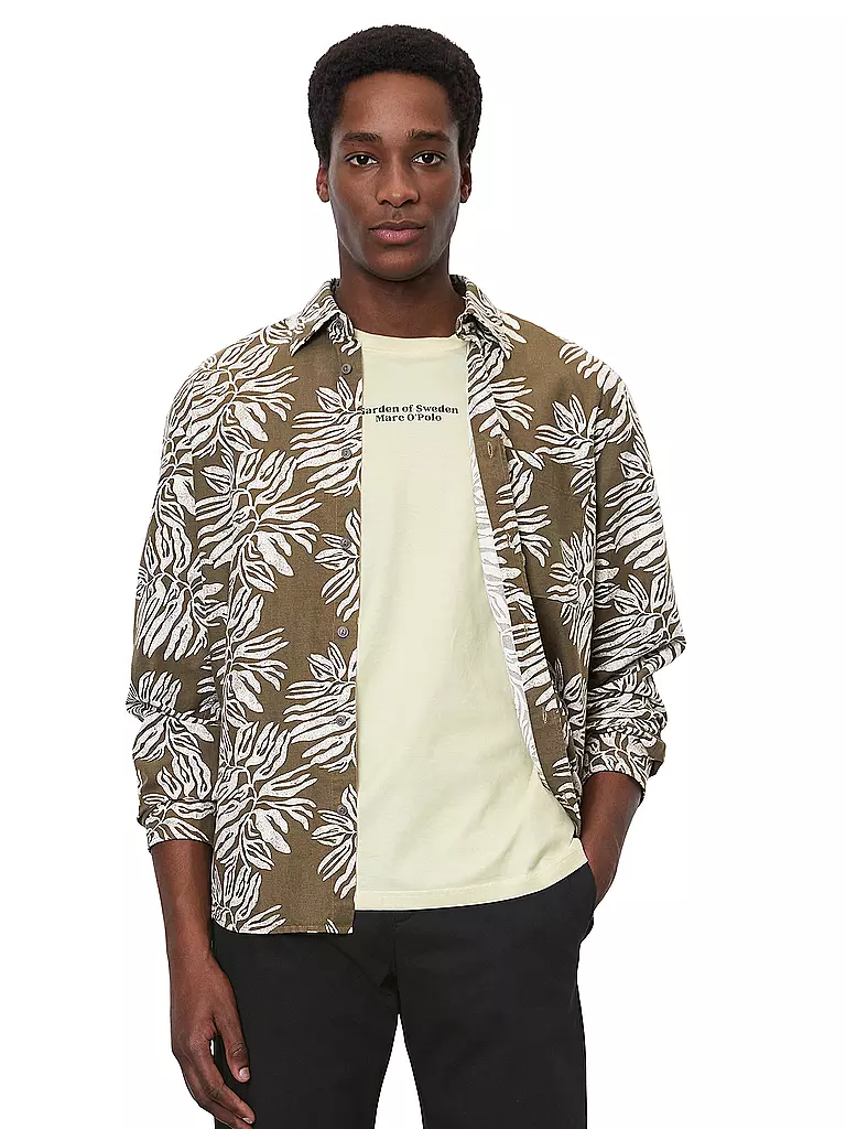 MARC O'POLO | Hemd | hellbraun