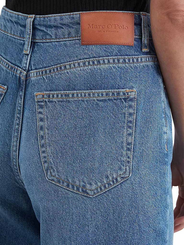 MARC O'POLO | High Waist Culotte TOLVA | blau