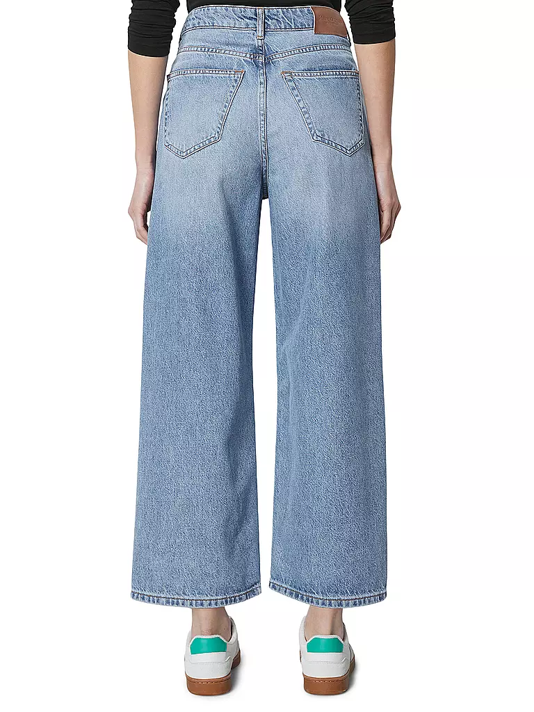 MARC O'POLO | High Waist Culotte TOLVA | hellblau