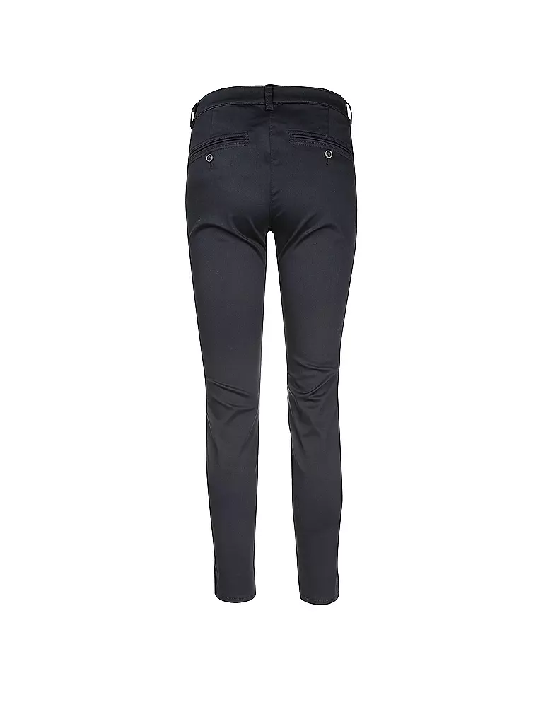 MARC O'POLO | Hose "Laxa" (Highwaist) | blau