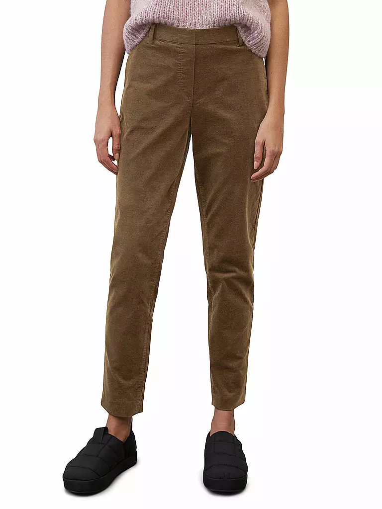 MARC O'POLO | Hose  wide leg  7/8 | braun