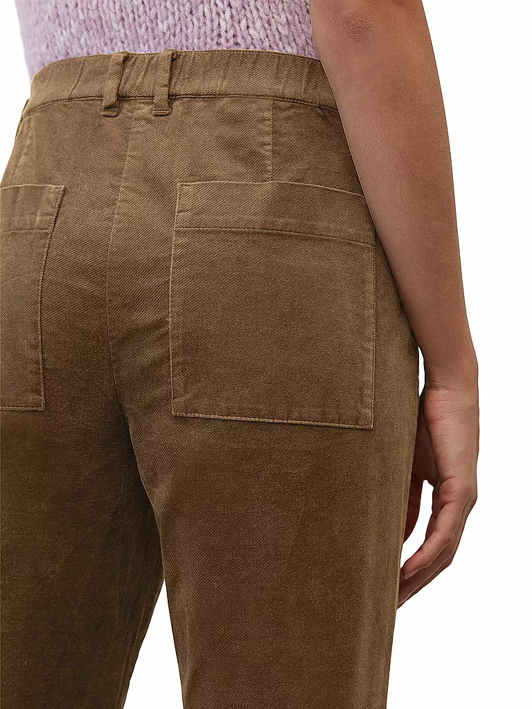 MARC O'POLO | Hose  wide leg  7/8 | braun