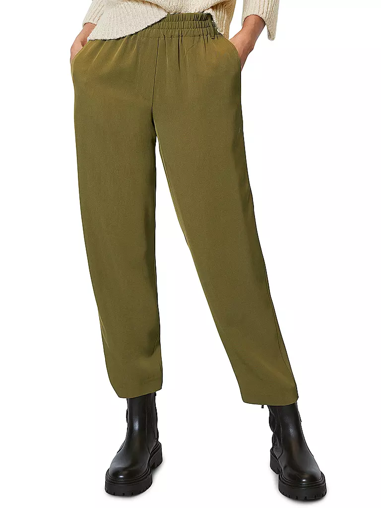 MARC O'POLO | Hose Jogging Fit | dunkelgrün