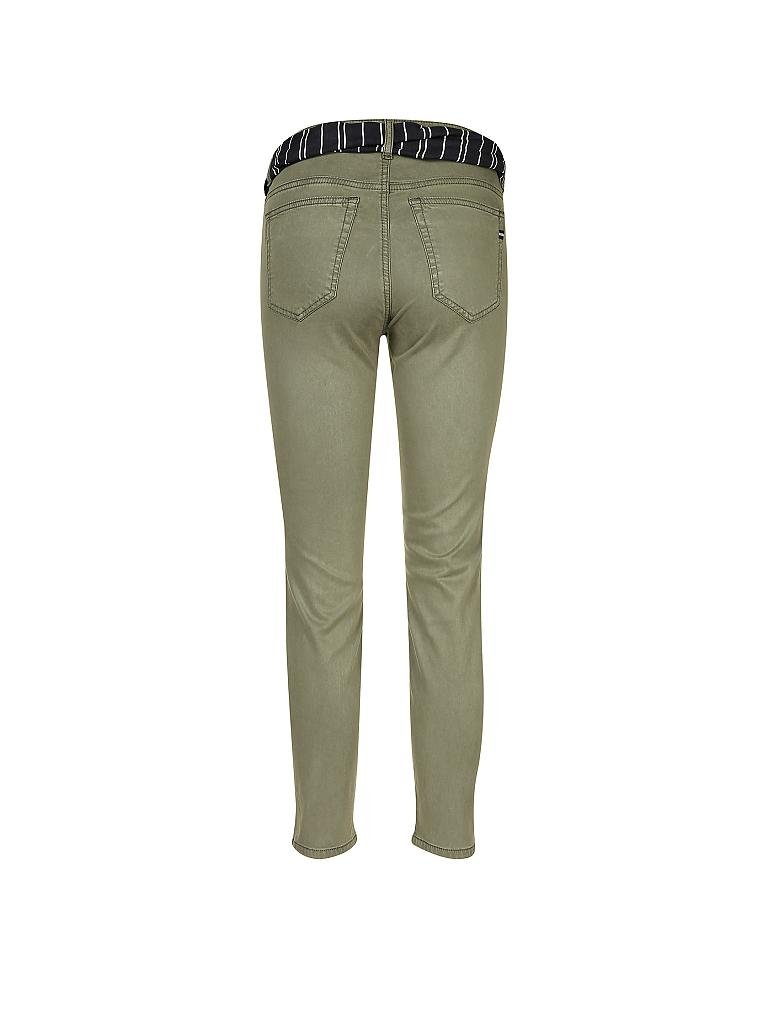 MARC O'POLO | Hose Slim-Fit "Lulea"  | grün