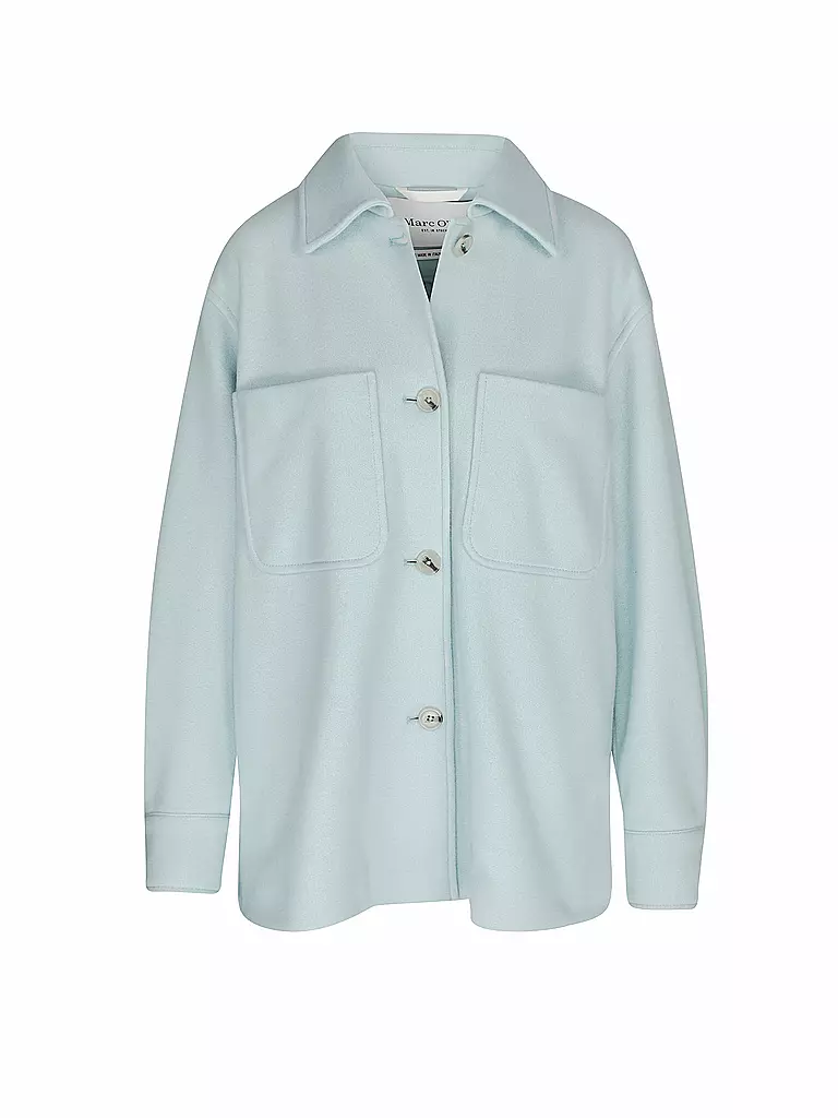 MARC O'POLO | Jacke - Overshirt | hellblau