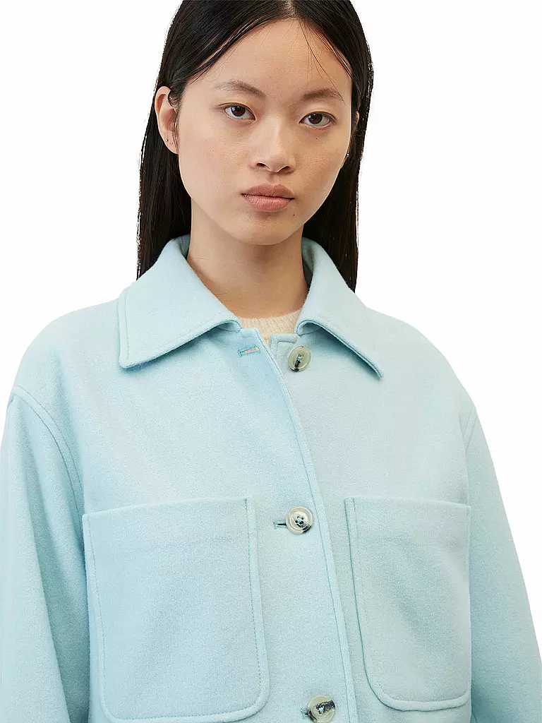 MARC O'POLO | Jacke - Overshirt | hellblau