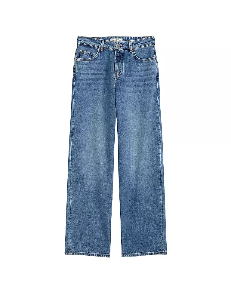 MARC O'POLO | Jeans Wide Leg  | blau